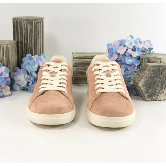 Tory Burch Howell Court Malva Pink Suede Trainer Sneaker Athletic Shoe Sz 9 NIB - Picture 8 of 9